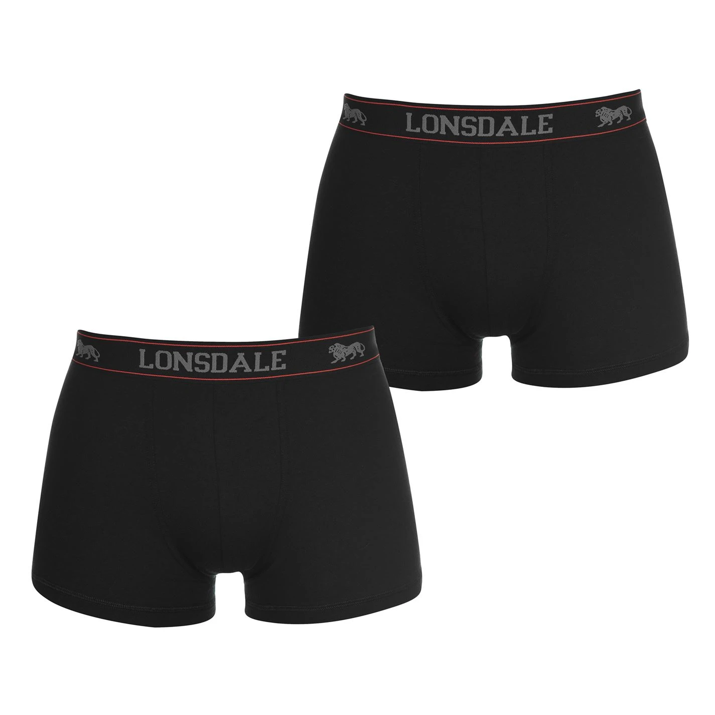 Lonsdale 2 Pack Trunks Mens 3 Lonsdale 2 Pack Trunks Mens