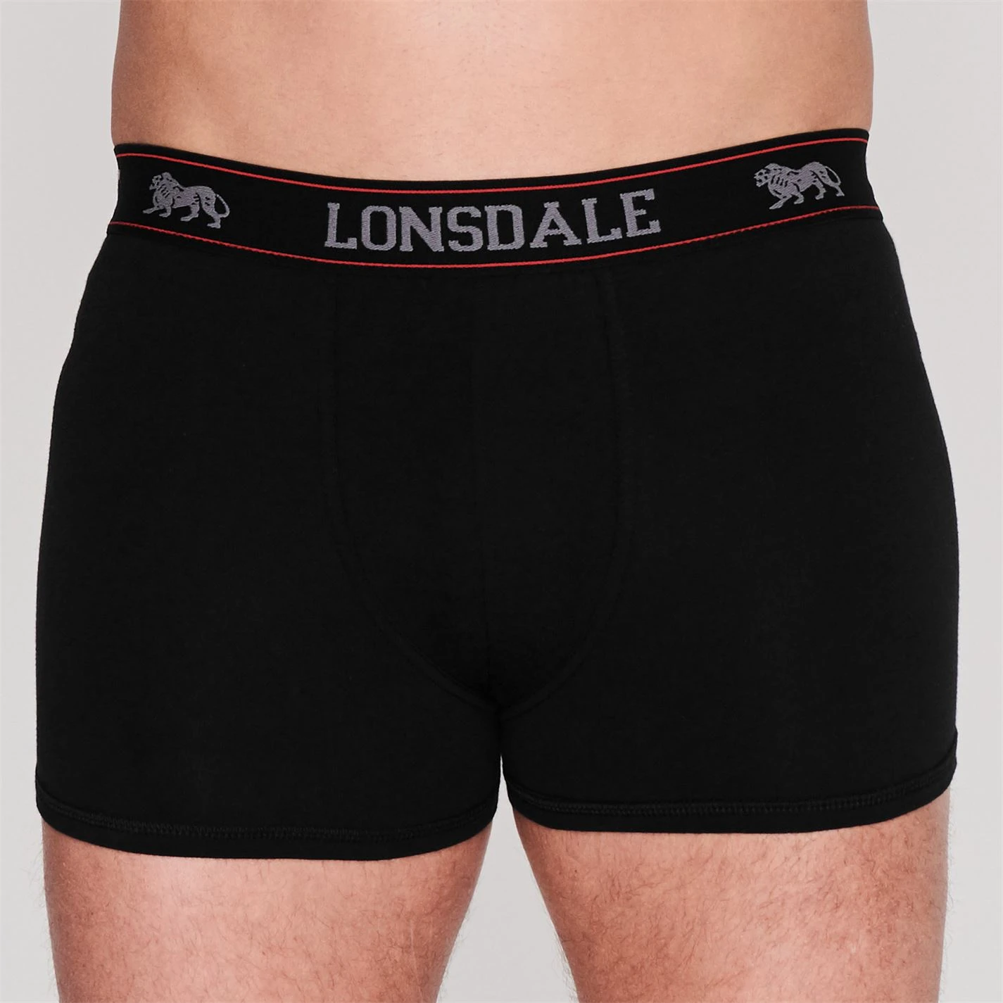 Lonsdale 2 Pack Trunks Mens 4 Lonsdale 2 Pack Trunks Mens - Image 2