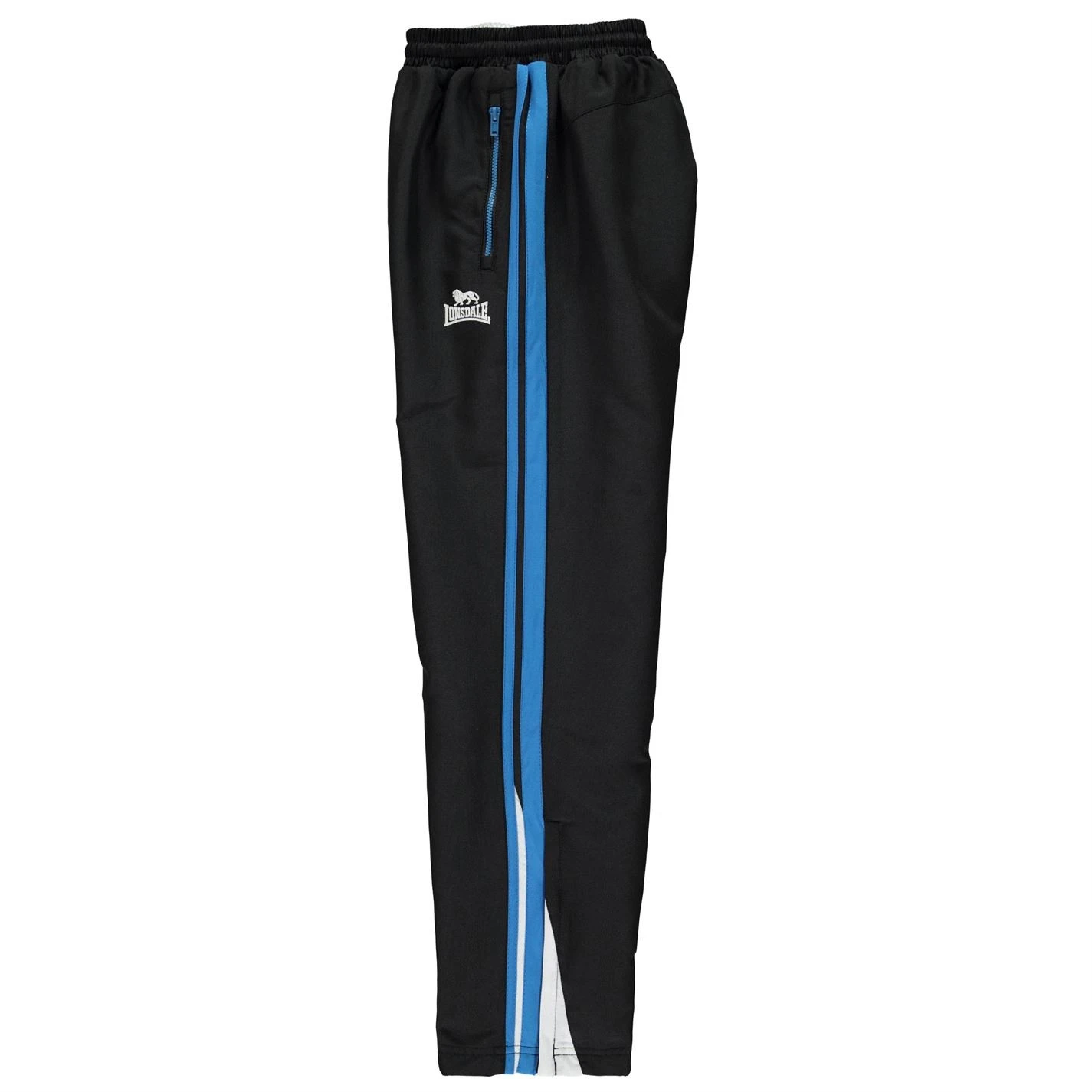 Lonsdale Two Stripe Woven Jogging Pants Junior Boys 5 Lonsdale Two Stripe Woven Jogging Pants Junior Boys - Image 3